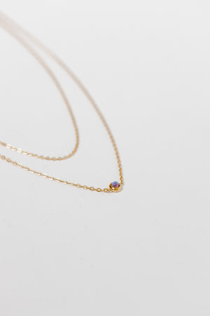 Amber Layered Necklace - FINAL SALE