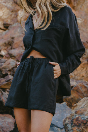 Jasmine Shorts in Black - FINAL SALE