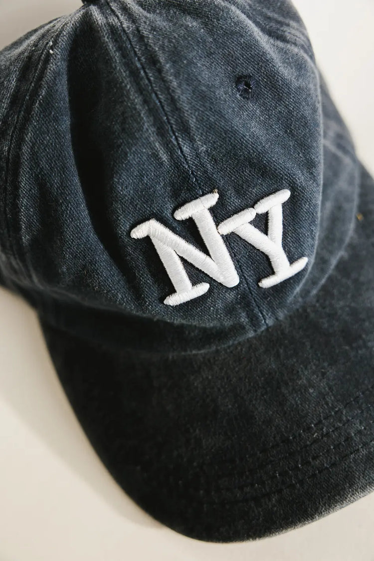 Blue NY hat