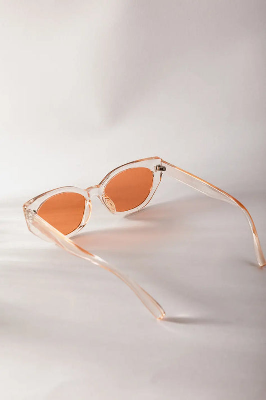 Peach color sunglasses 