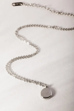 You Are Adorable Necklace in Silver - Tarnish Free