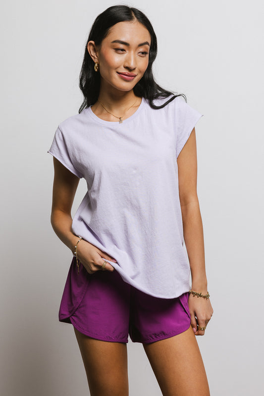 Ember T-Shirt in Lavender - FINAL SALE
