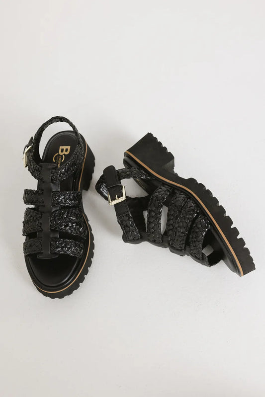 Black sandals 