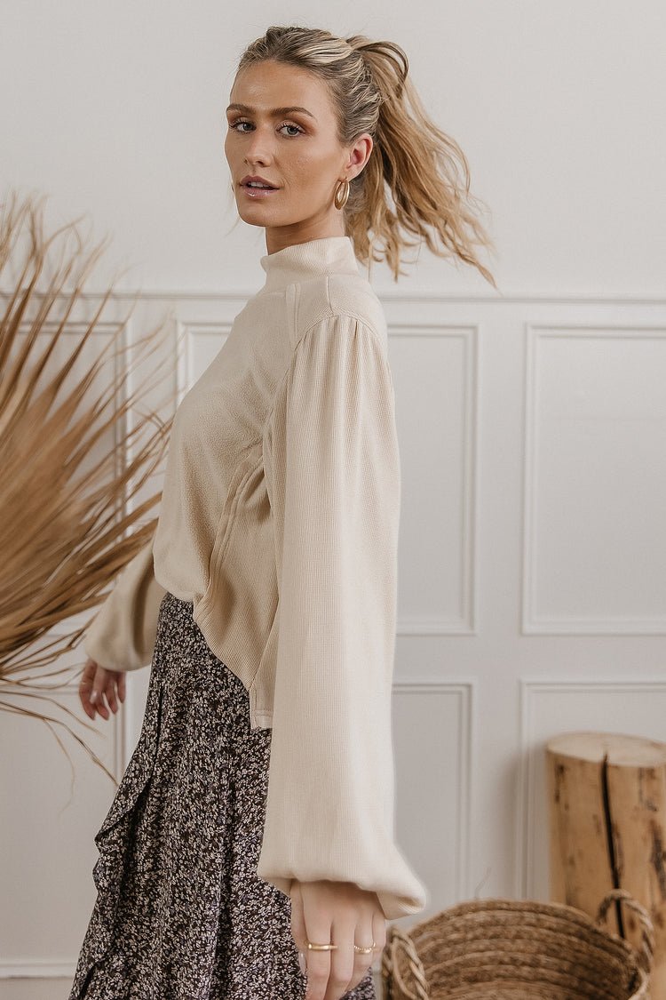 Carsyn Sweater in Cream - FINAL SALE