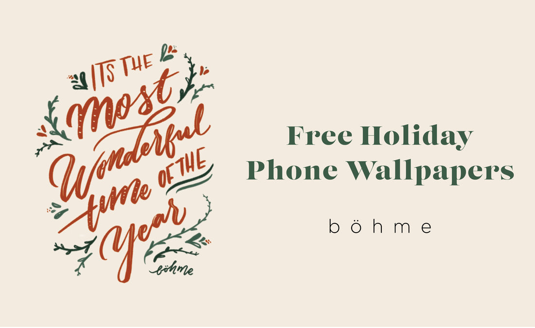 Celebrate the Holidays With New Phone Wallpapers!