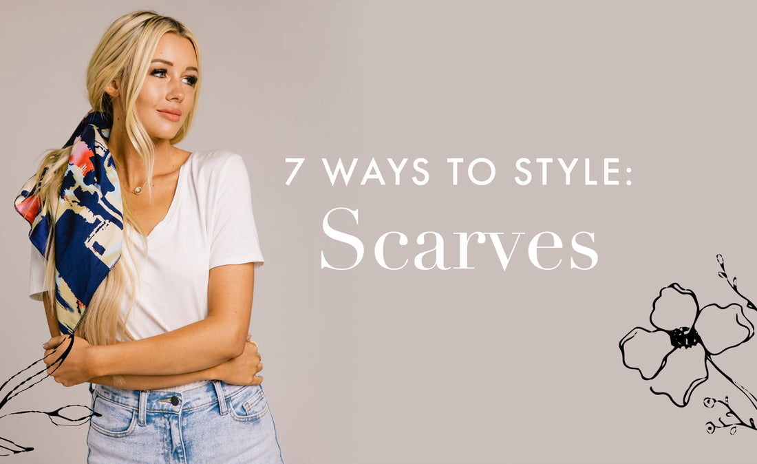 How To: Styling Scarves