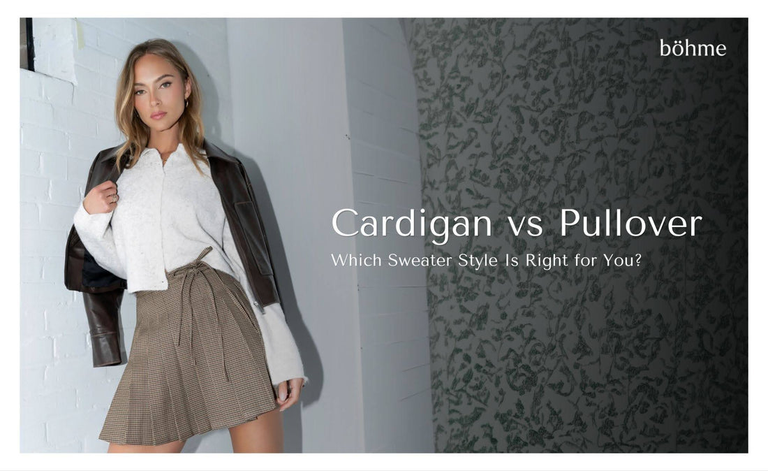 Stylish cardigan outfit with a mini skirt for a chic fall look