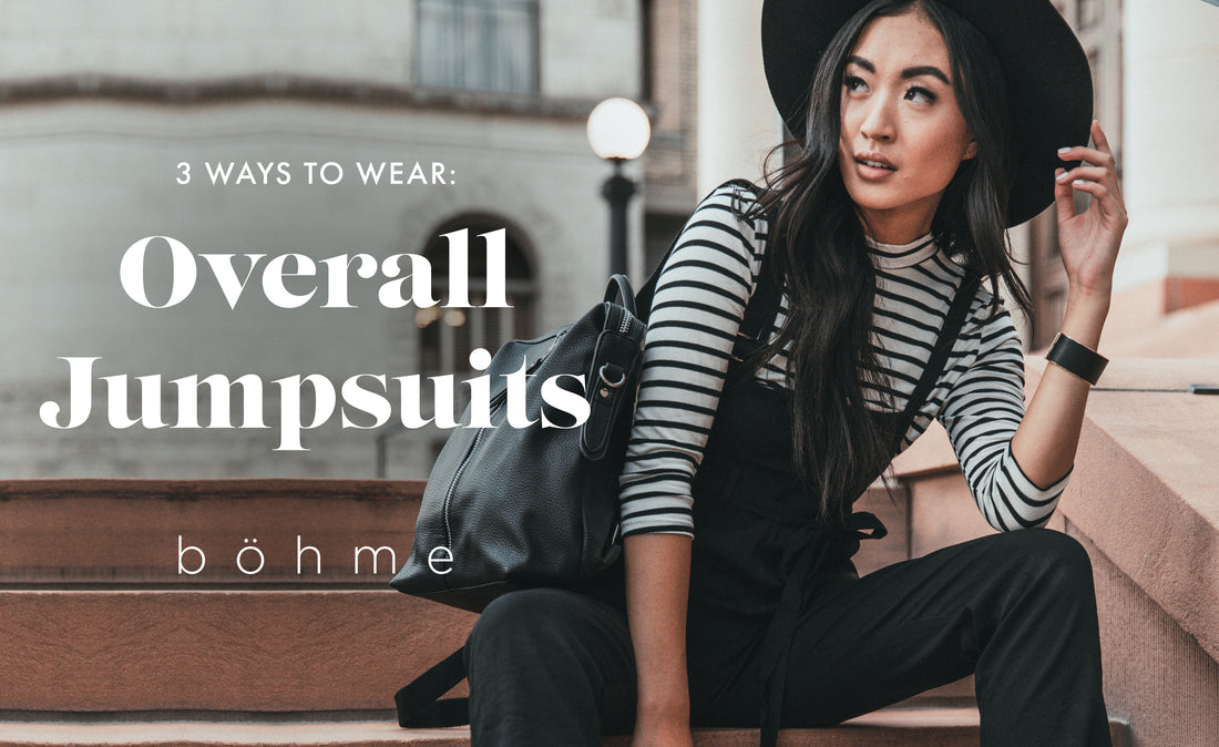 3 Ways to Wear: Overall Jumpsuits