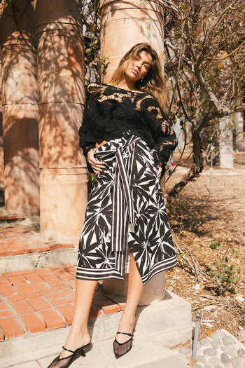 Gabriele Floral Wrap Skirt - FINAL SALE