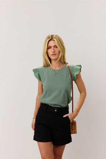 Black short in black 