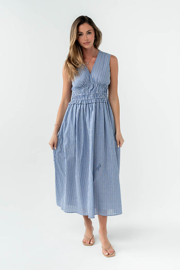 Charlee Striped Maxi Dress