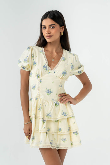 Marina Floral Mini Dress