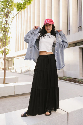 Button up denim jacket 