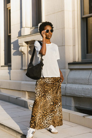 Maxi leopard dress 