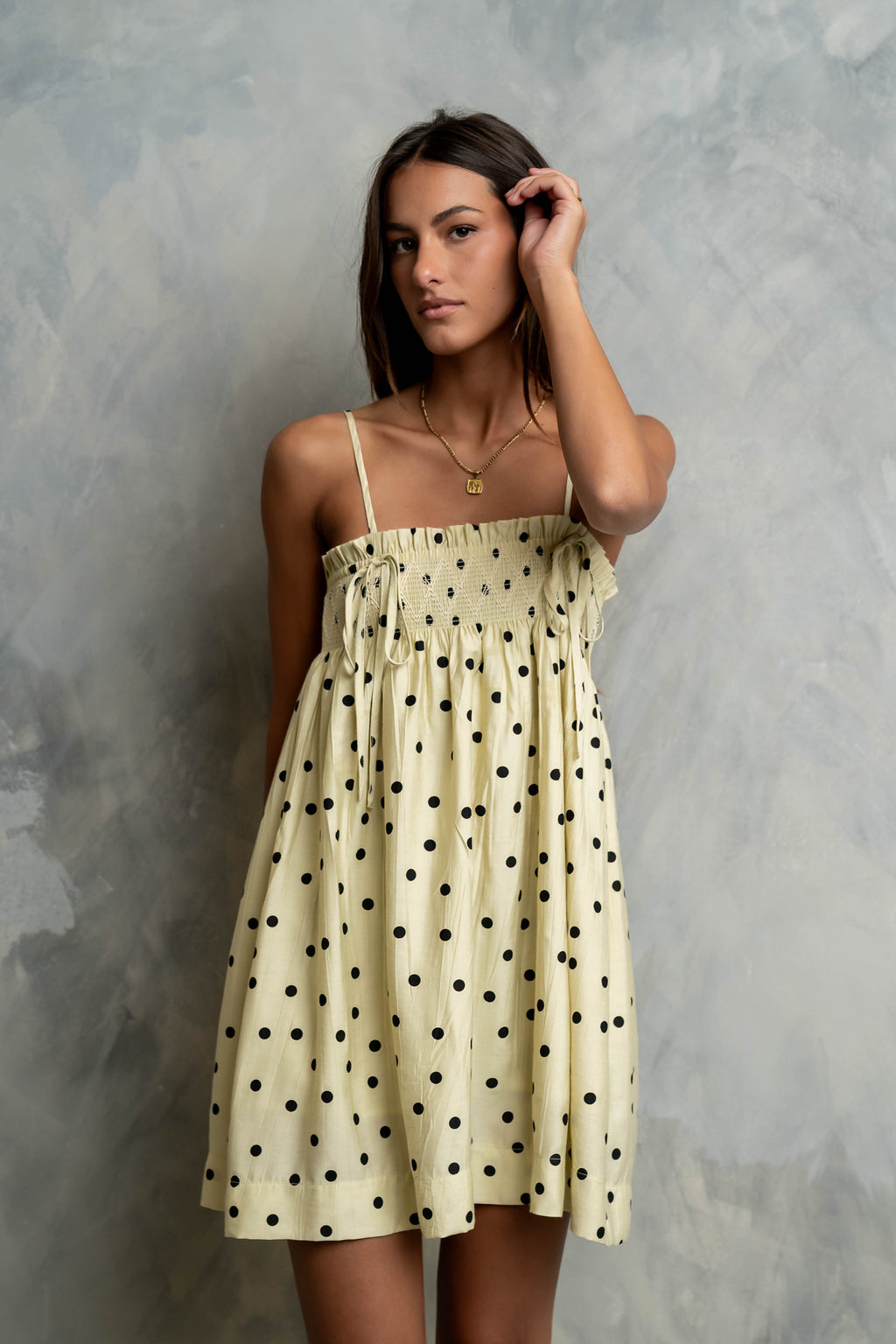 Serra Polka Dot Mini Dress