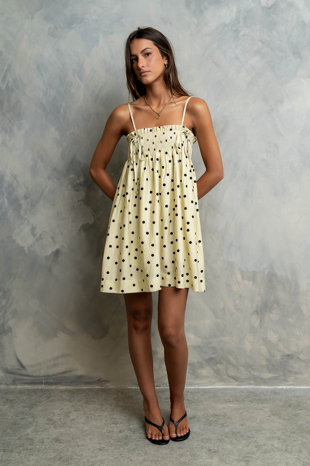 Serra Polka Dot Mini Dress