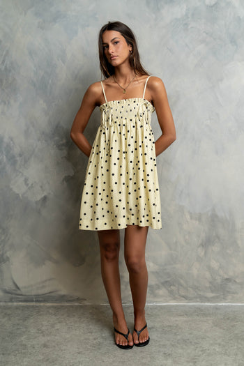 Serra Polka Dot Mini Dress