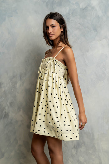 Serra Polka Dot Mini Dress