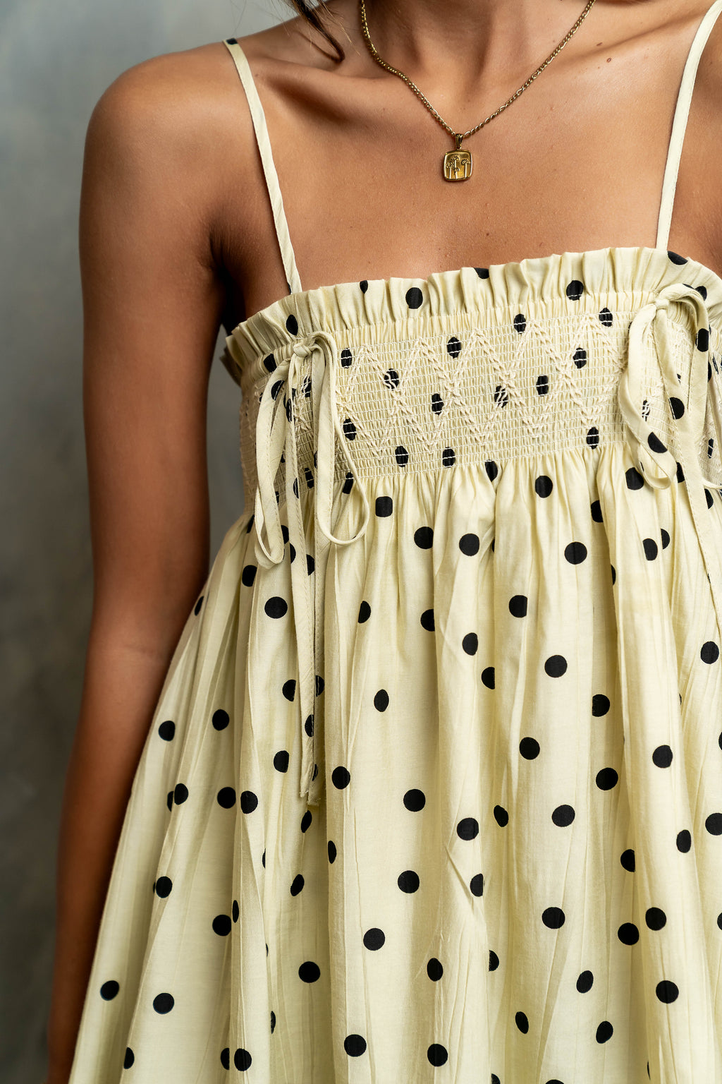 Serra Polka Dot Mini Dress
