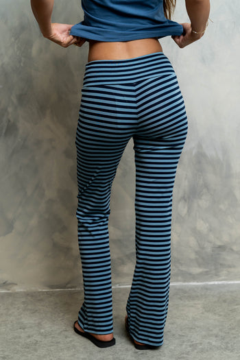 Olly Striped Flare Pants