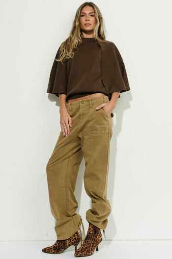 Courtney Cape Sleeve Sweater