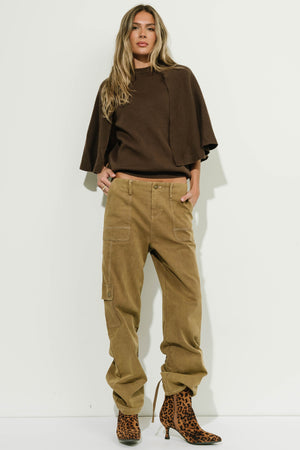 Courtney Cape Sleeve Sweater