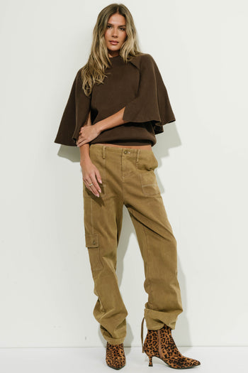 Courtney Cape Sleeve Sweater