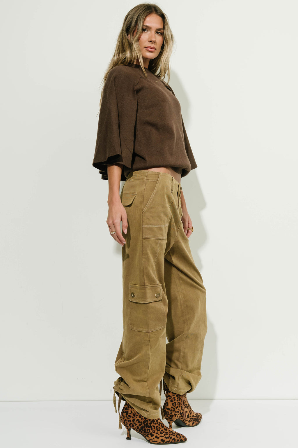 Courtney Cape Sleeve Sweater