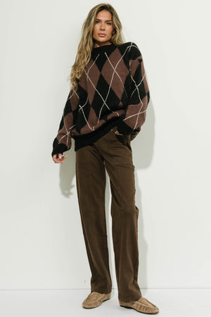 Ella High Rise Straight Leg Jeans