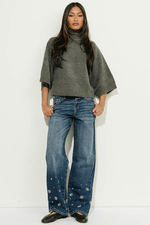 Diana Mock Neck Sweater
