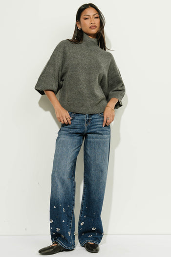 Diana Mock Neck Sweater