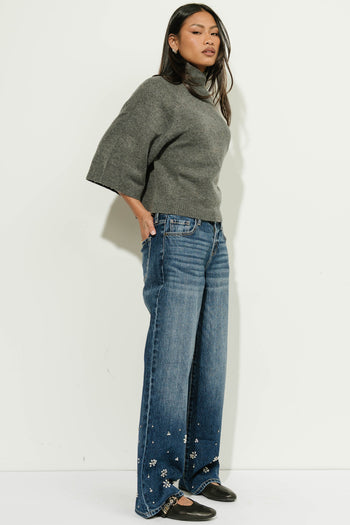 Diana Mock Neck Sweater