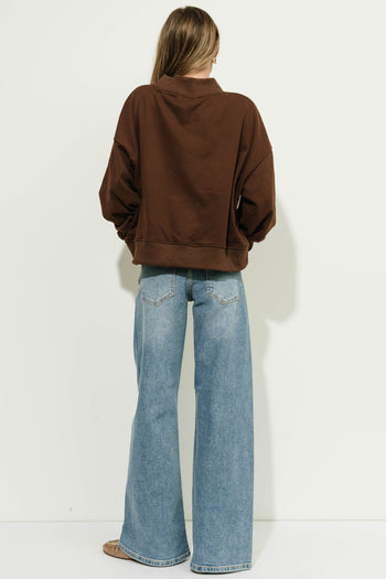 Mira Mid Rise Wide Leg Jeans