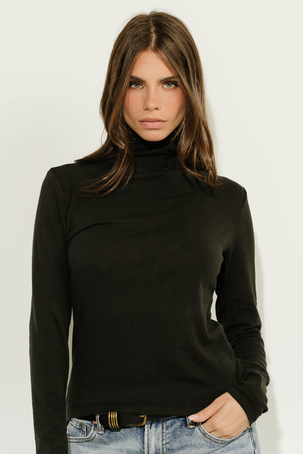 Noor Turtle Neck Top