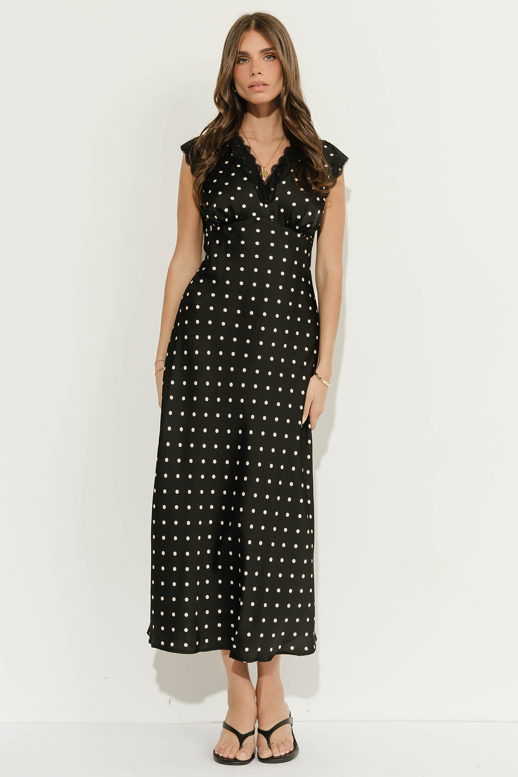 Brinkley Maxi Dress in Black