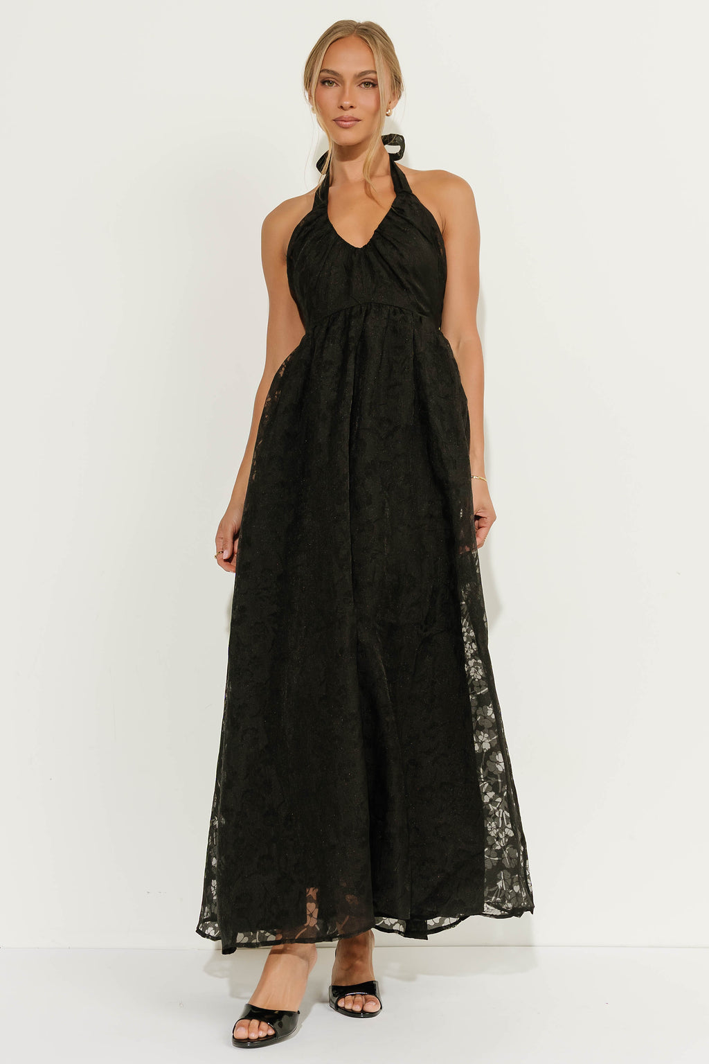 Ciara Halter Maxi Dress