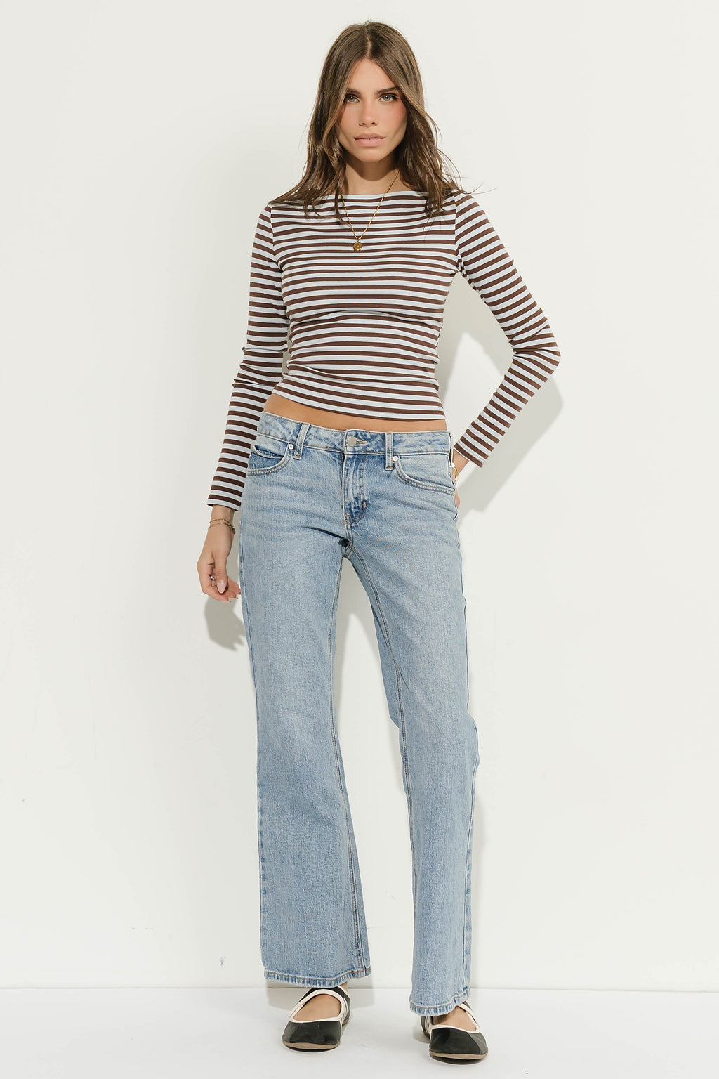 Evelyn Low Rise Bootcut Jeans
