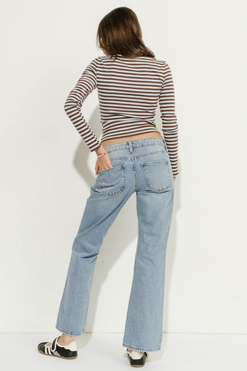 Evelyn Low Rise Bootcut Jeans