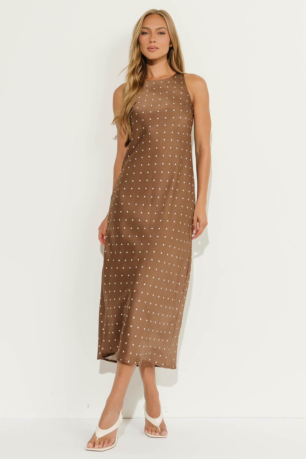 Harley Polka Dot Maxi Dress