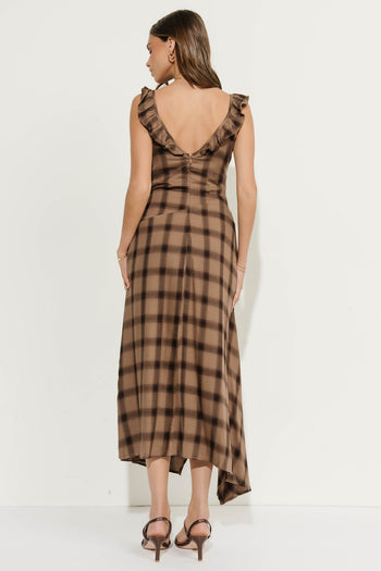 Adeline Ruffle Maxi Dress