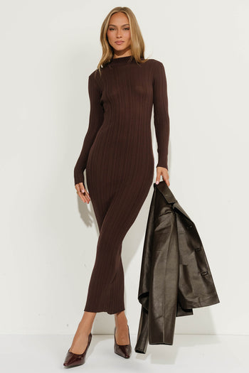 Corinne Ribbed Maxi Dress