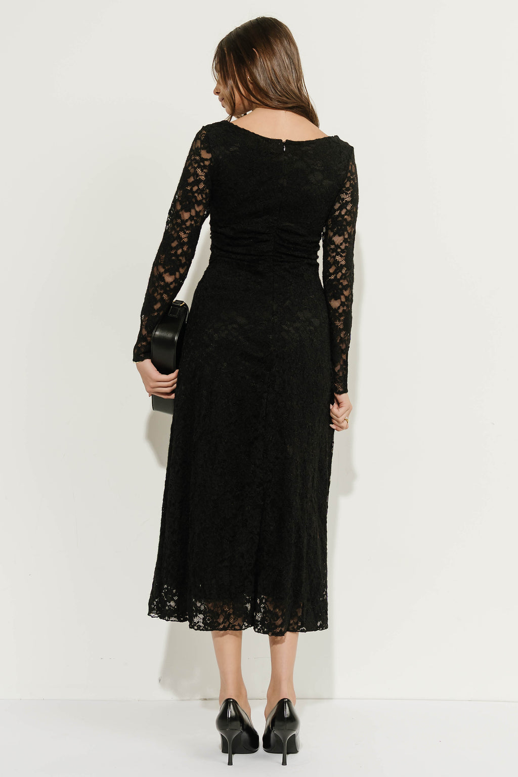 Reagan Lace Midi Dress