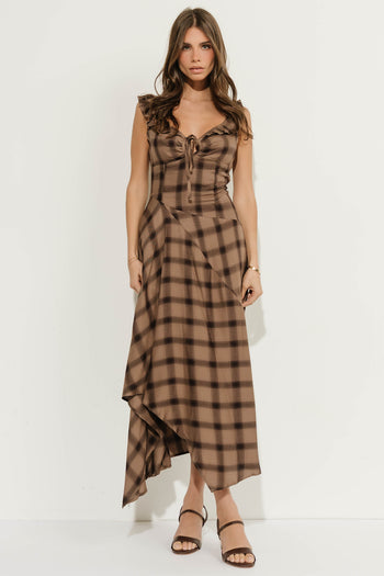 Adeline Ruffle Maxi Dress