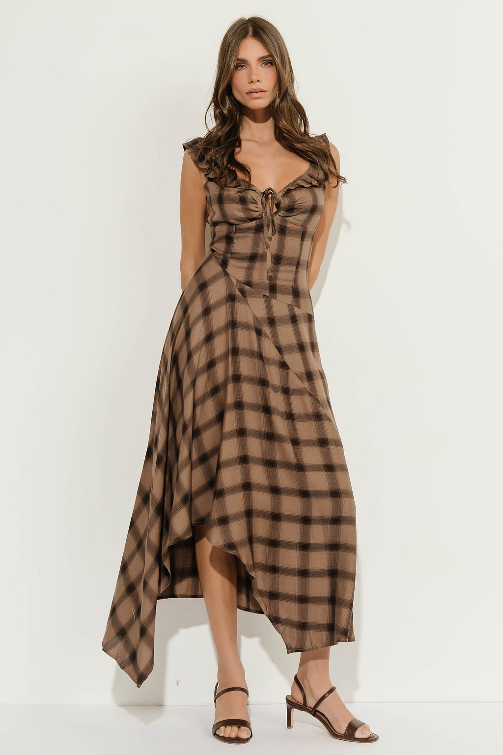 Adeline Ruffle Maxi Dress