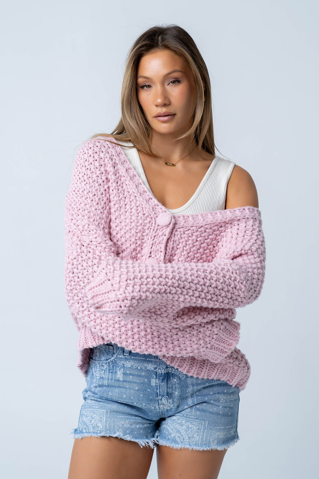 Rita Oversized Knit Cardigan - FINAL SALE