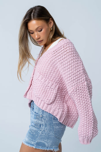 Rita Oversized Knit Cardigan - FINAL SALE