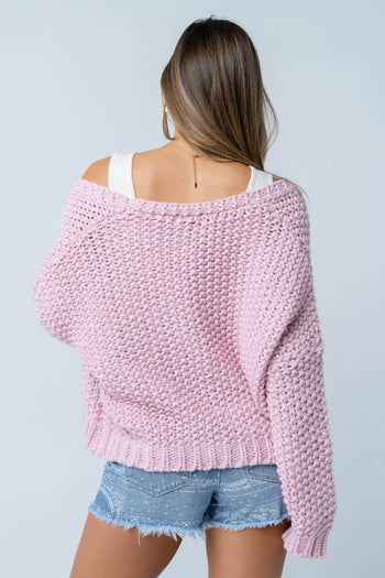 Rita Oversized Knit Cardigan - FINAL SALE