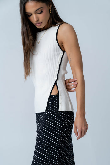 Katia Contrast Tank Top