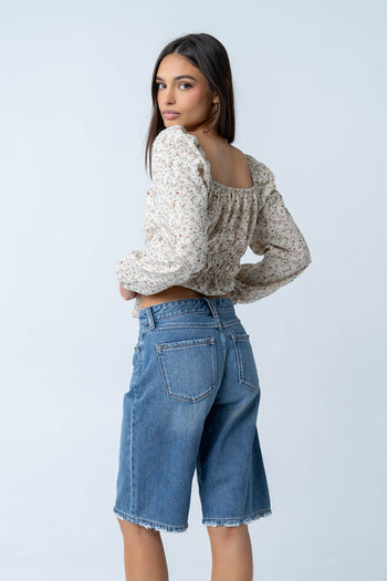 Karrie Floral Blouse - FINAL SALE