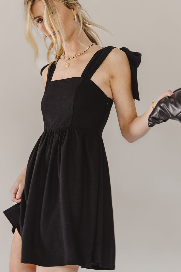 Oaklee Mini Dress in Black - FINAL SALE